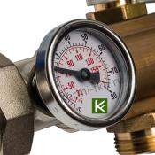 Коллектор для теплого пола с вентилями 5 выходов STOUT SMB 0468 000005